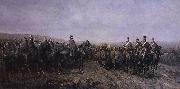 Nicolae Grigorescu Prince Carol Visiting the Turkish Prisoners oil painting